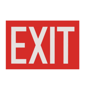 Exit Signs & Directional Arrows