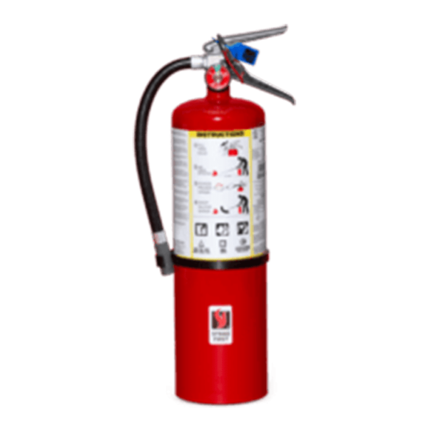 10 lb STRIKE FIRST ABC Fire Extinguisher w/ Wall Bracket - ULC Rating : 6-A:80-B:C - TAGGED