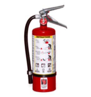 5 lb STRIKE FIRST ABC Fire Extinguisher w/ Wall Bracket - ULC Rating : 3-A:10-B:C - TAGGED
