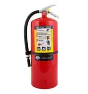 20 lb BADGER Advantage ABC Fire Extinguisher w/ Wall Bracket - ULC Rating : 6-A:80-B:C - TAGGED
