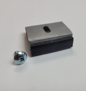 Semi-Recessed Extinguisher Cabinet Glass Retainer Clips